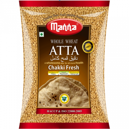 MANNA WHOLEWHEAT ATTA-1KG