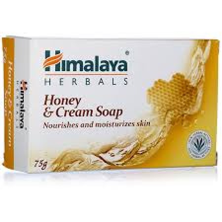 HIMALAYA CREAM AND HONEY SOAP 75GM