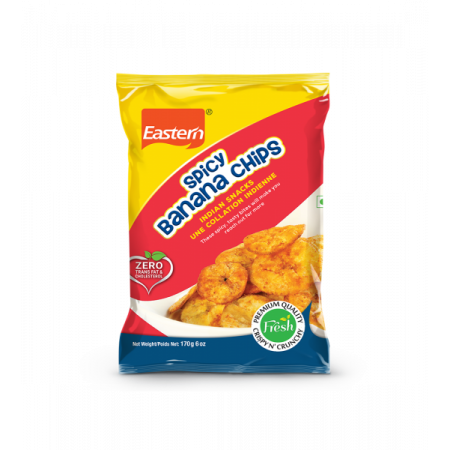 EASTERN BANANA CHIPS SPICE 170GM