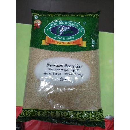 UDHAYAM BROWN SONA MASOORI-5KG 