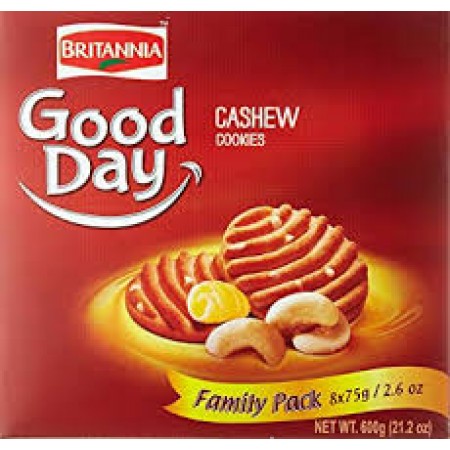 BRITANNIA GOODDAY CASHEW FAMILY PACK 600GM