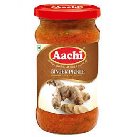 AACHI GINGER PICKLE 300 GM