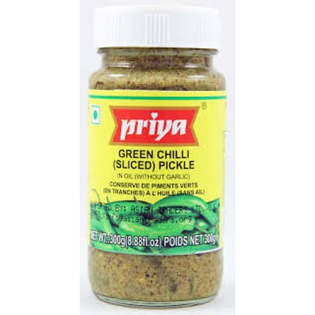 PRIYA GREEN CHILLI  PICKLE-300GM