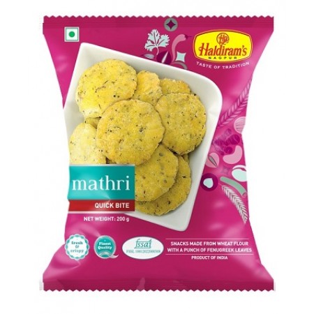 HALDIRAM MATHRI-200GM