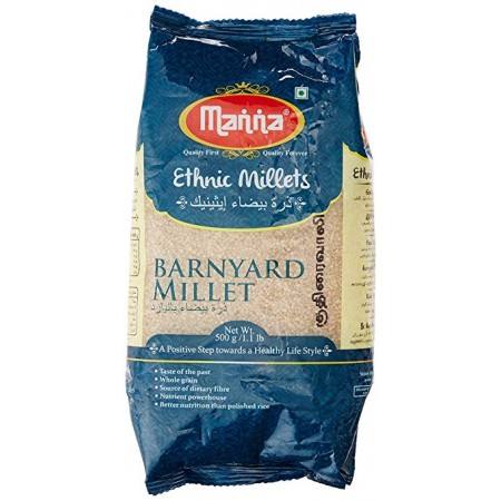 MANNA BARNYARD MILLET(KUTHIRAIVALI) 500GM