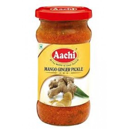 AACHI MANGO GINGER PICKLE 300 GM