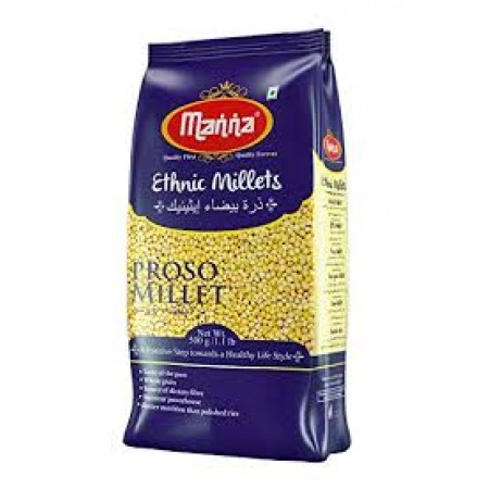 MANNA PROSO MILLET (PANIVARAGU) 500 GM