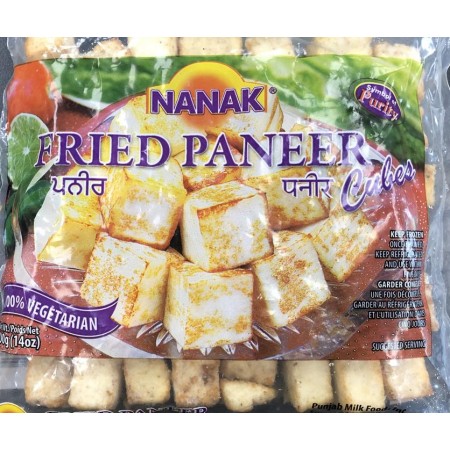 NANAK FRIED PANEER CUBES 400GM