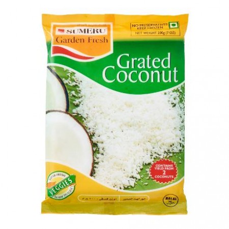 ***SUMERU GRATED COCONUT 200GM