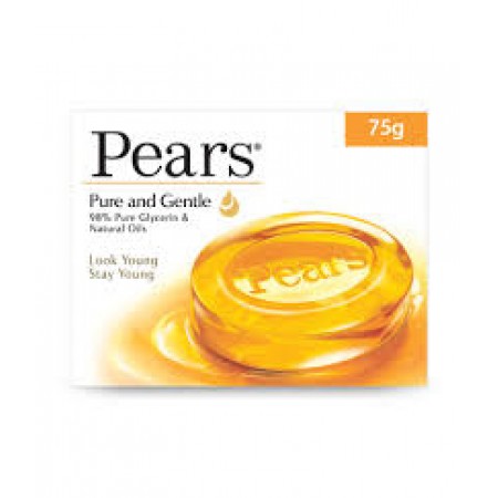 PEARS PURE AND GENTLE YELLOW 75GM