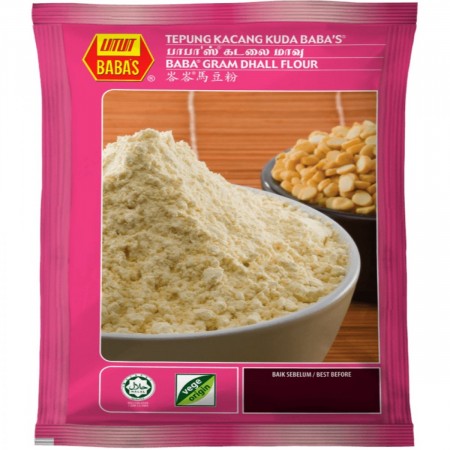 BABAS GRAM DHALL FLOUR 500G