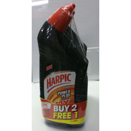 HARPIC POWER PLUS 450ML 3PCS (BUY 2 GET 1)